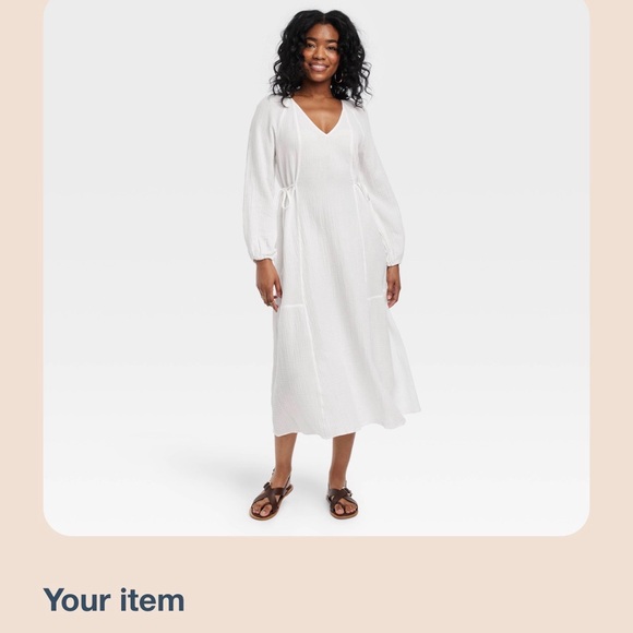 Universal Thread Cream Knit Top - Picture 5 of 8